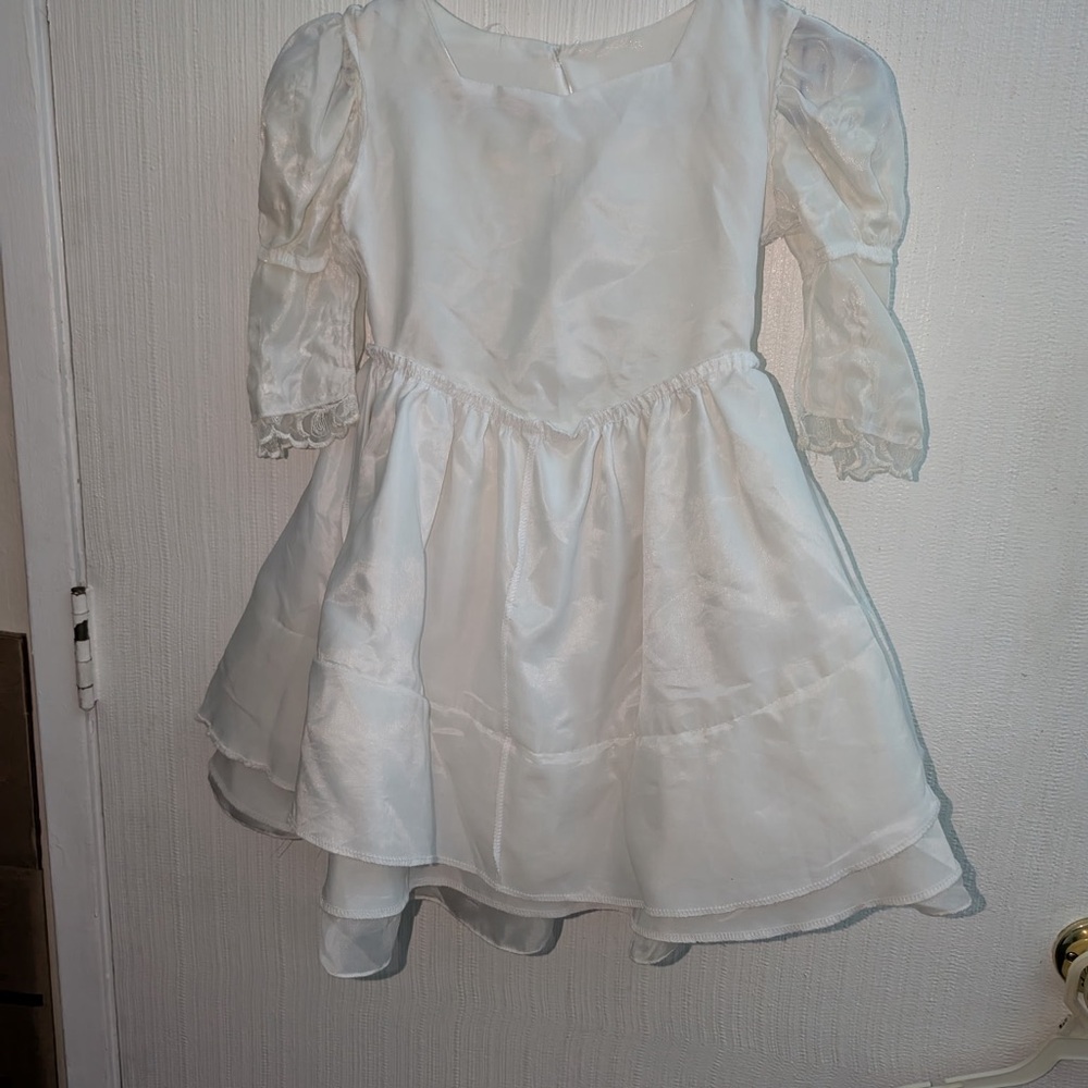 Othr White Kids Formal Dress